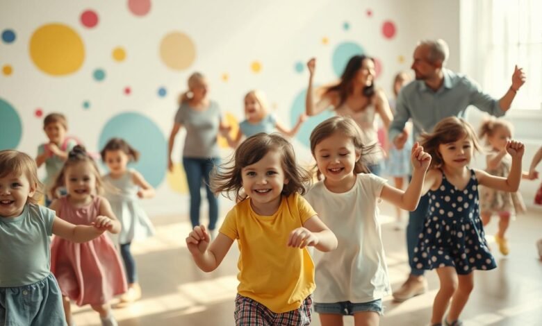 dancing with kids