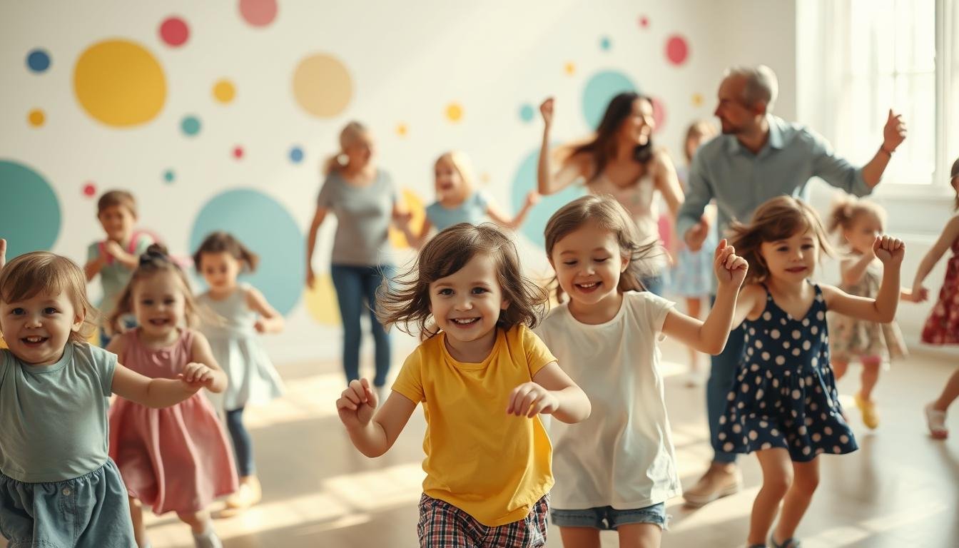dancing with kids