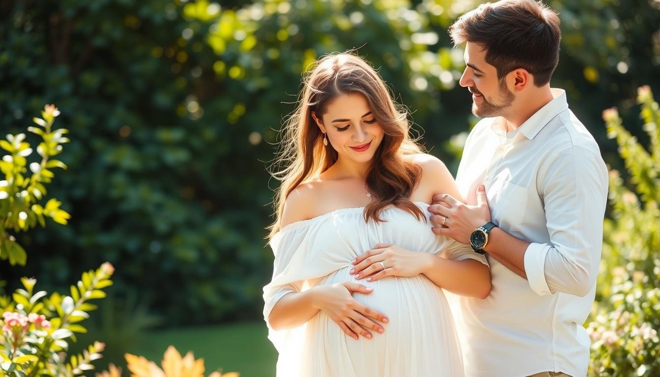 glowing pregnancy photography ideas