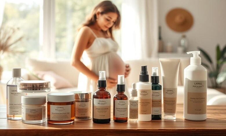 pregnancy-safe skincare products for a radiant glow